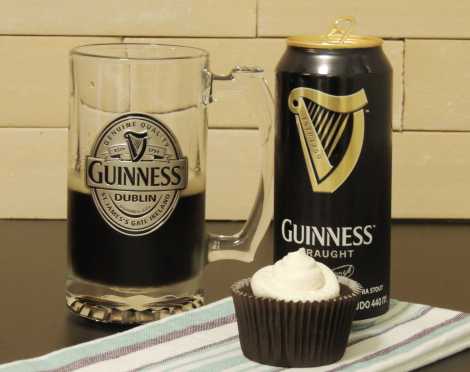 booze-infused cupcake