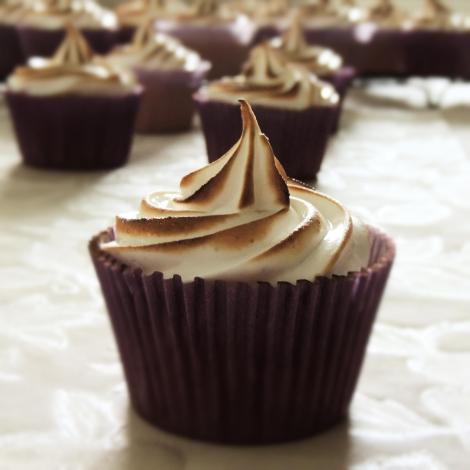 lime meringue cupcakes