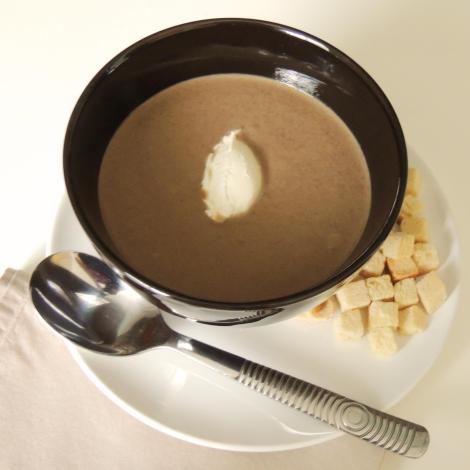 creamy mushroom soup