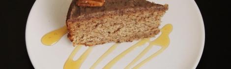 pecan and honey cake