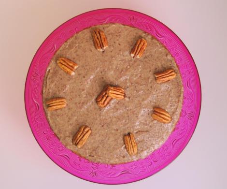 pecan and honey cake